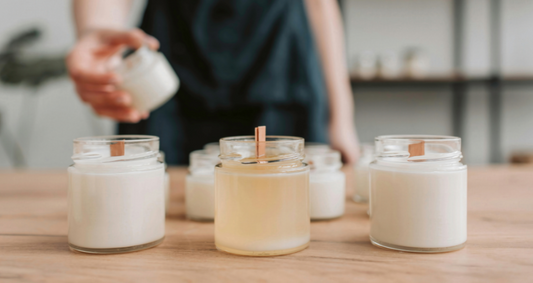 How To Make Rapeseed And Coconut Wax Candle