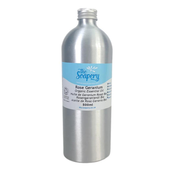 Rose Geranium Essential Oil Organic - 500ml